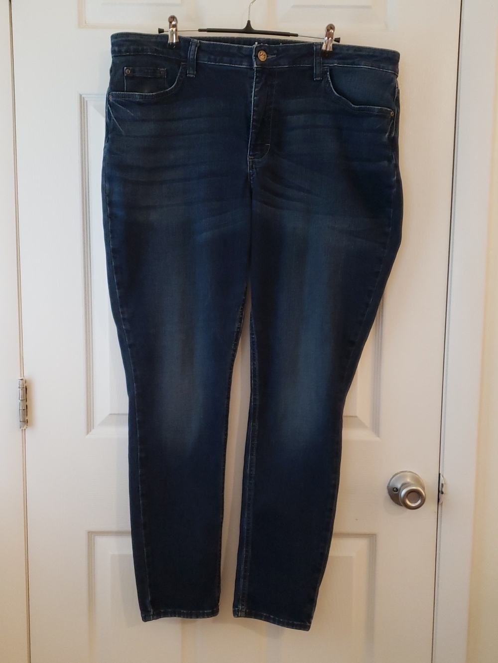 Women's Dark Blue Lee Skinny Jeans